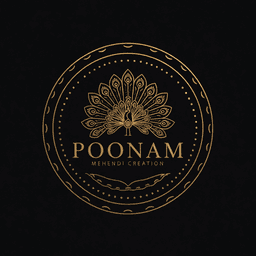 Poonam Mehendi Logo